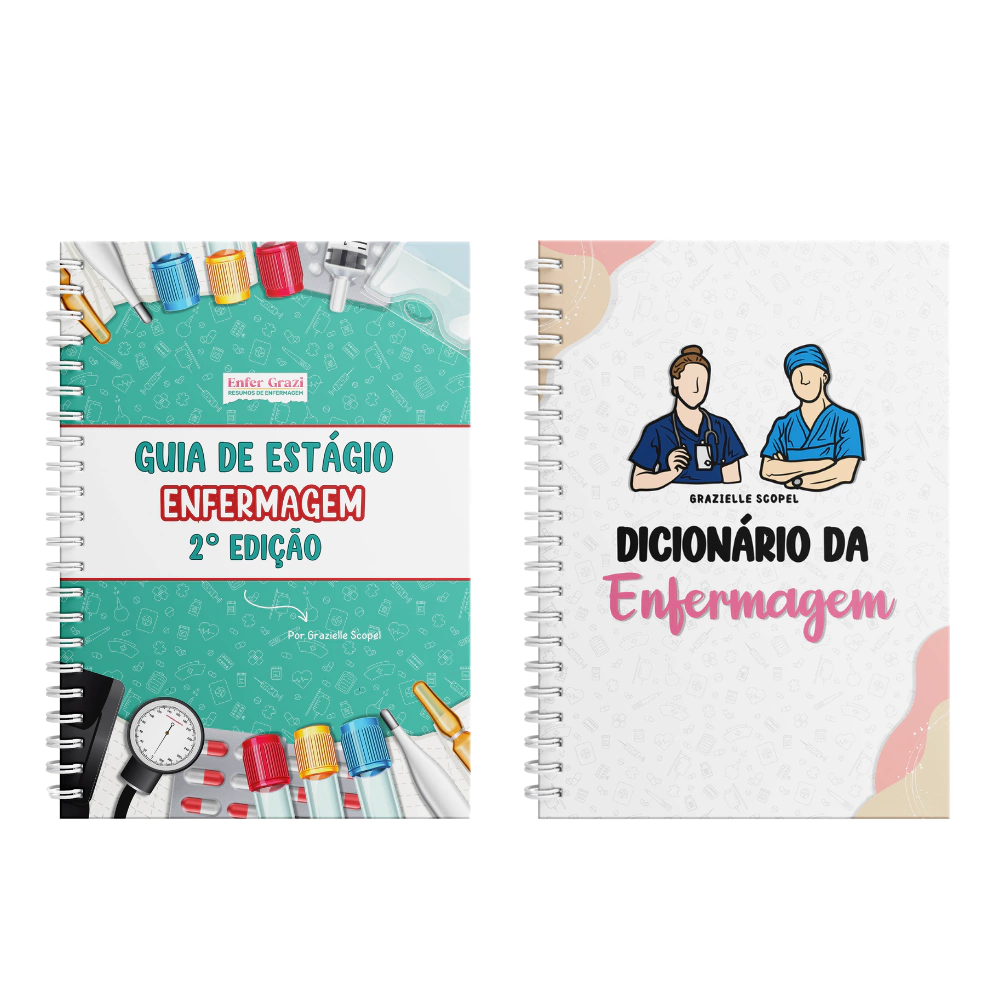 Combo: Dicionário da Enfermagem + Guia de Estágio + 10% OFF!