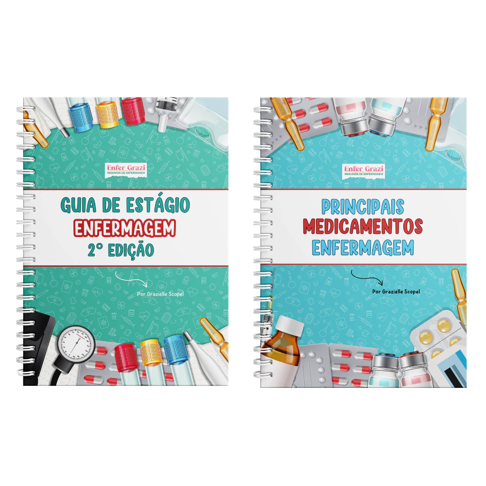 Combo: Guia de Estágio + Principais Medicamentos + 10% OFF!