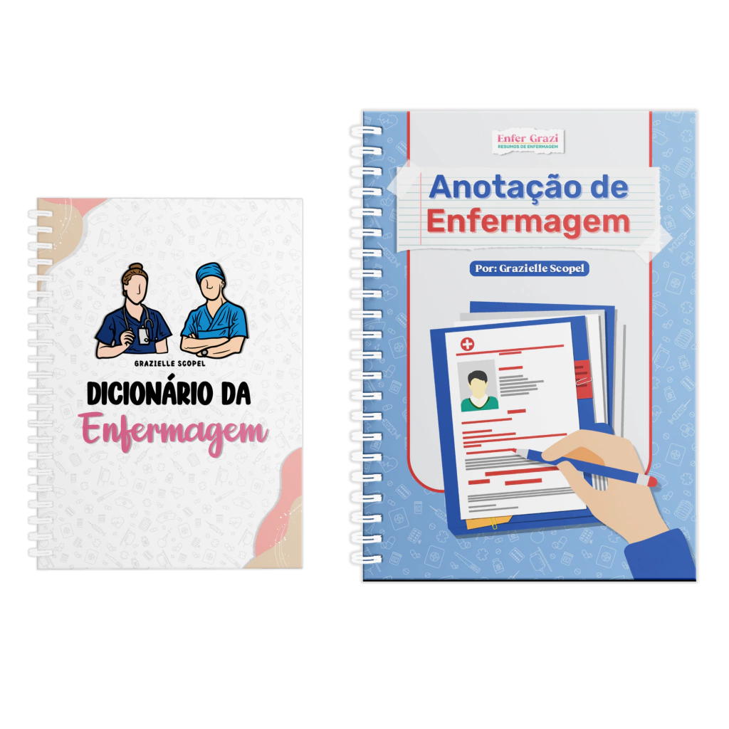 Combo: Dicionário da Enfermagem + Anotação de Enfermagem + 10% OFF!