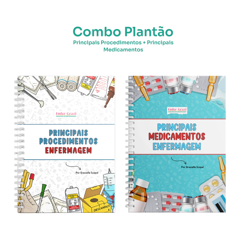 Combo Plantão: Principais Procedimentos + Principais Medicamentos